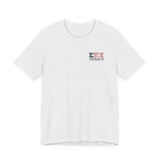 Sigma Epsilon Chi Fraternity Moon Landing T-Shirt — Fall Rush 26 Tee