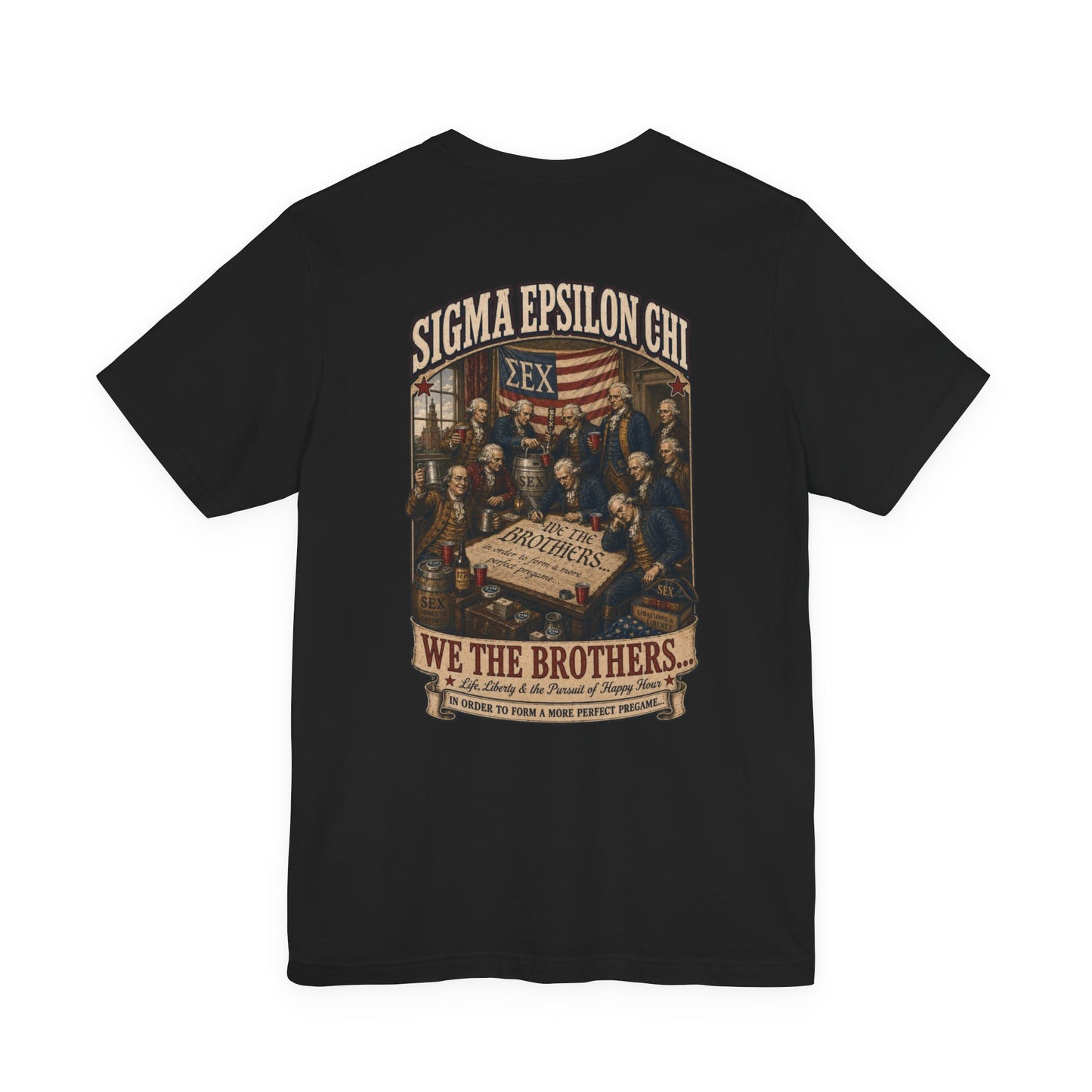 Sigma Epsilon Chi "Signing the Declaration" Graphic Tee