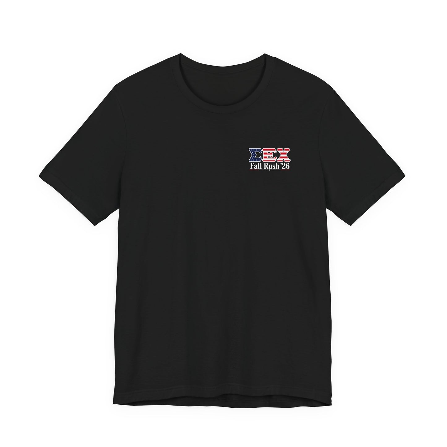Sigma Epsilon Chi Fraternity Moon Landing T-Shirt — Fall Rush 26 Tee