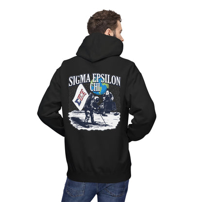 Sigma Epsilon Chi Moon Landing Hoodie
