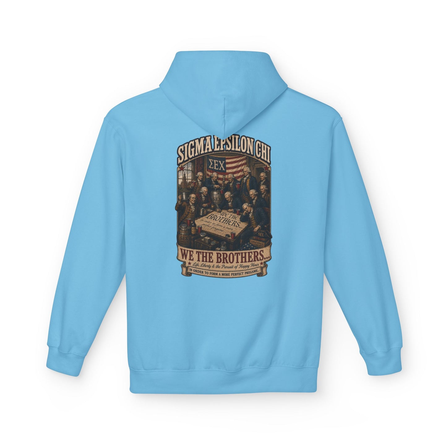 Sigma Epsilon Chi "Signing of Declaration/We the Brothers" Hoodie