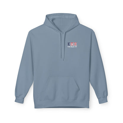 Sigma Epsilon Chi Moon Landing Hoodie