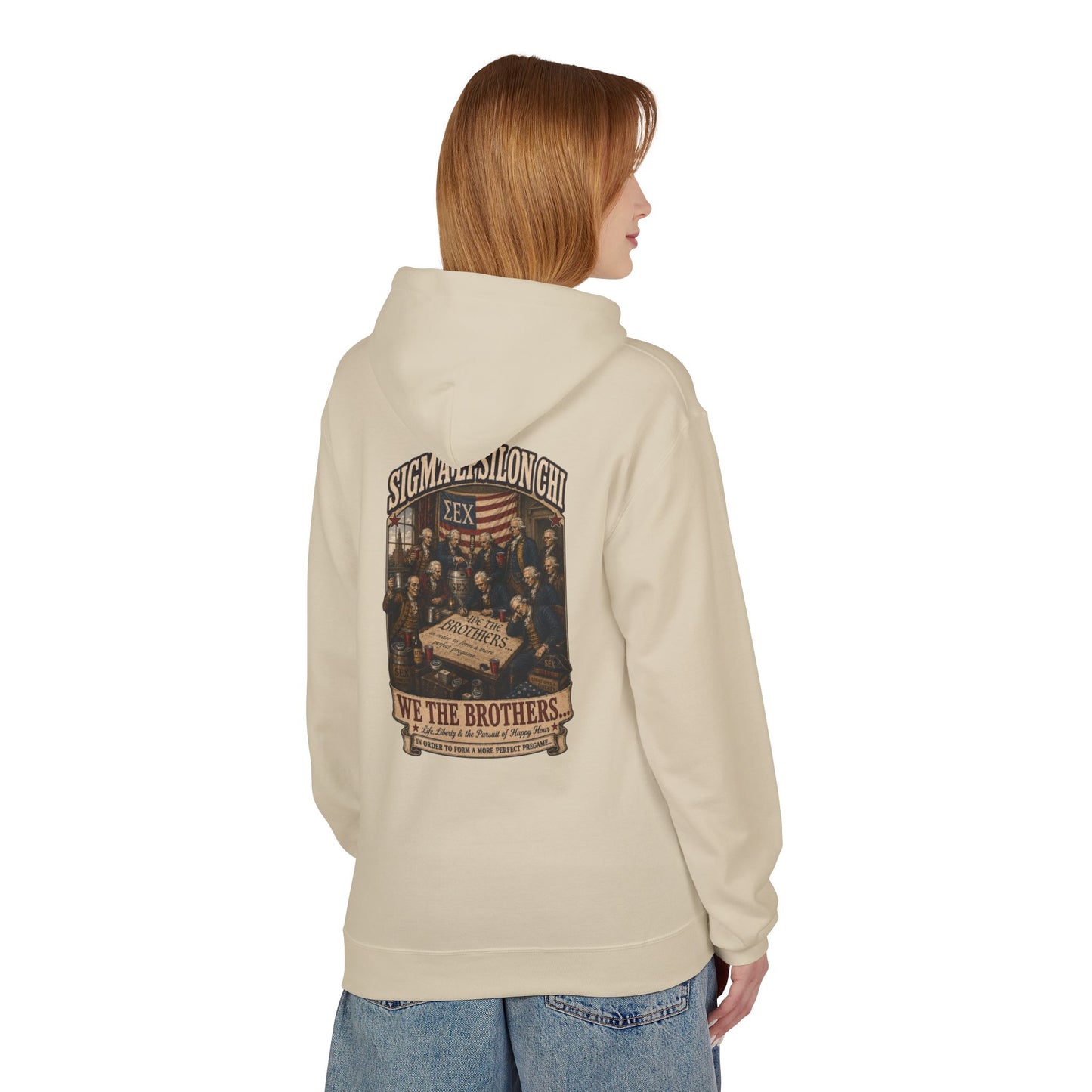 Sigma Epsilon Chi "Signing of Declaration/We the Brothers" Hoodie