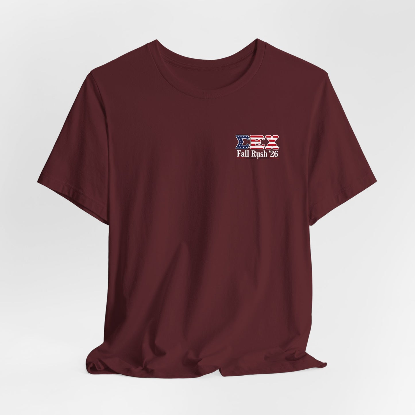 Sigma Epsilon Chi Fraternity Moon Landing T-Shirt — Fall Rush 26 Tee