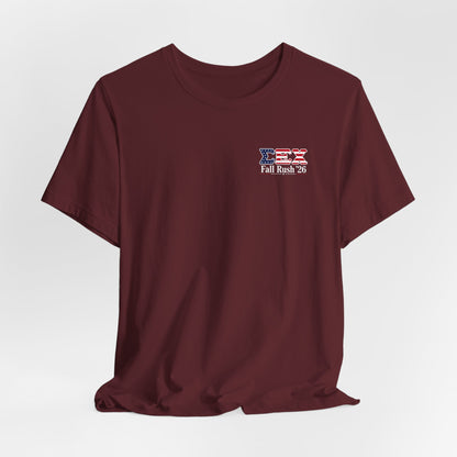 Sigma Epsilon Chi Fraternity Moon Landing T-Shirt — Fall Rush 26 Tee