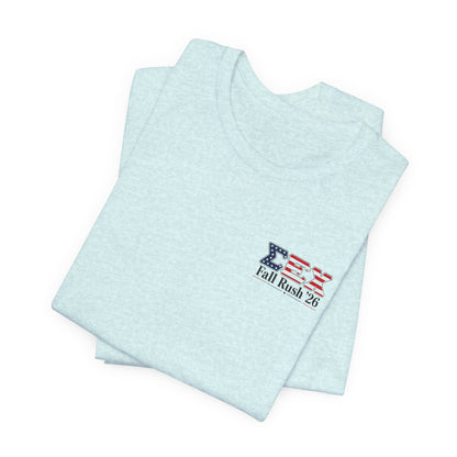 Sigma Epsilon Chi Fraternity Moon Landing T-Shirt — Fall Rush 26 Tee