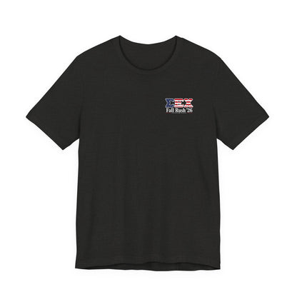 Sigma Epsilon Chi Fraternity Moon Landing T-Shirt — Fall Rush 26 Tee