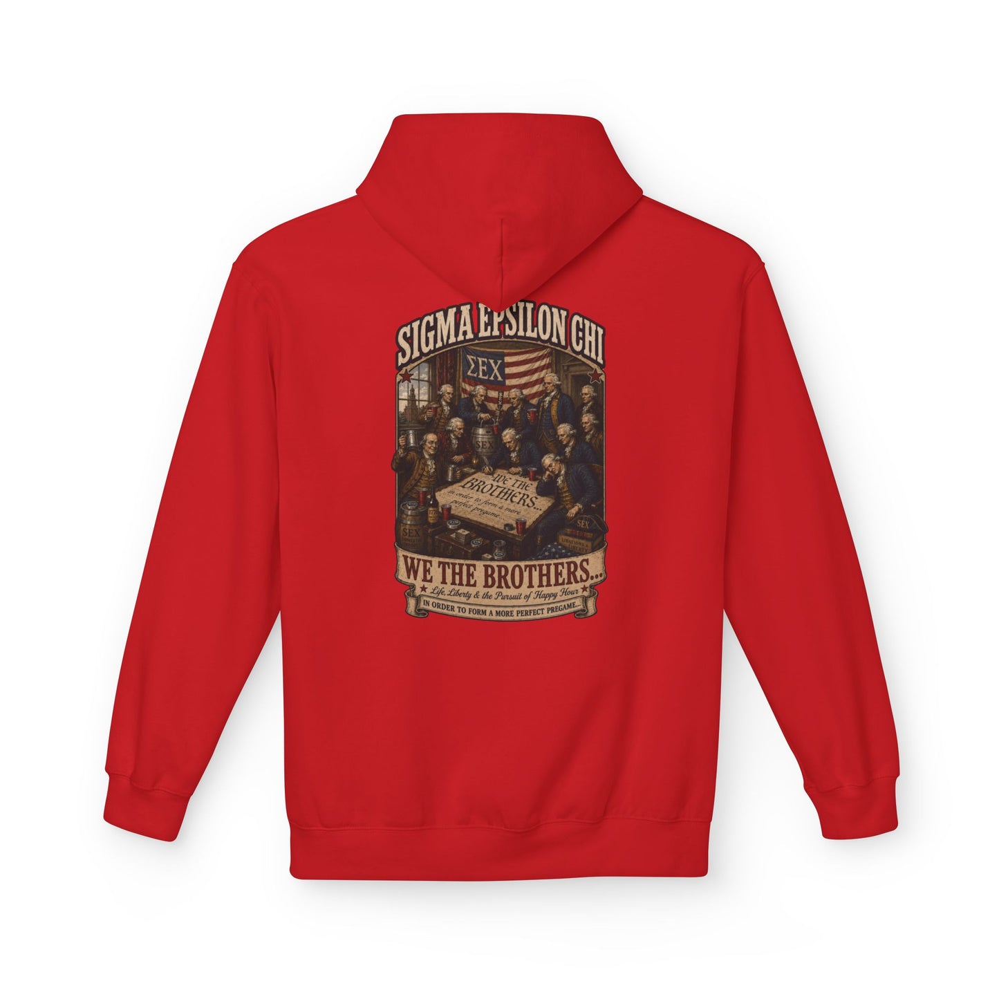 Sigma Epsilon Chi "Signing of Declaration/We the Brothers" Hoodie