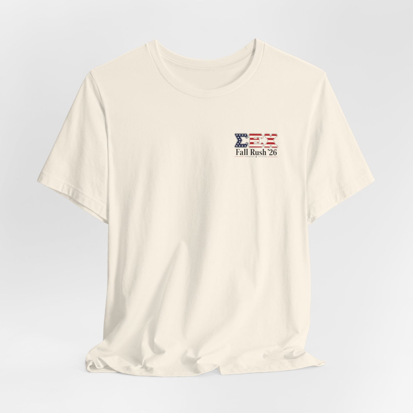 Sigma Epsilon Chi Fraternity Moon Landing T-Shirt — Fall Rush 26 Tee
