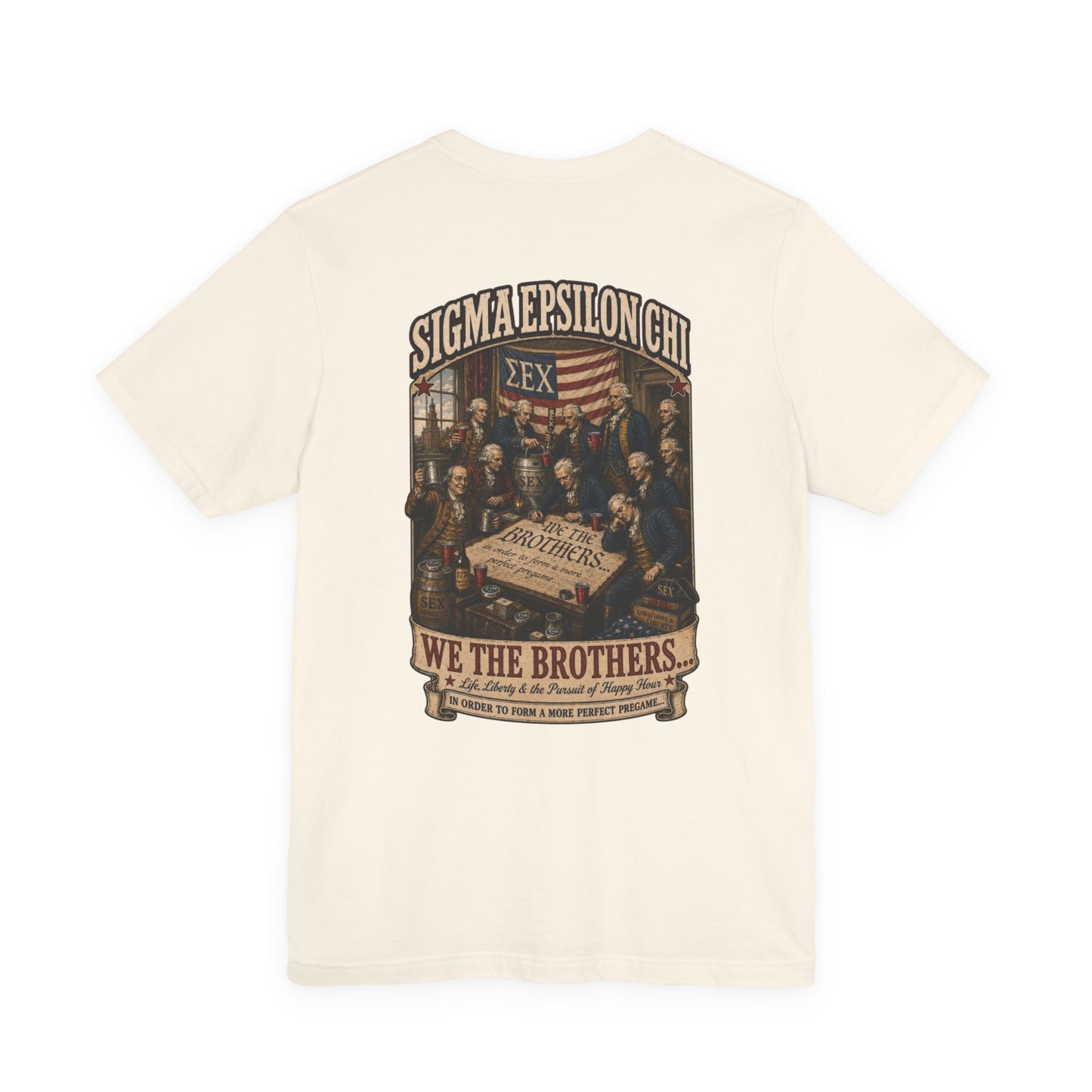 Sigma Epsilon Chi "Signing the Declaration" Graphic Tee