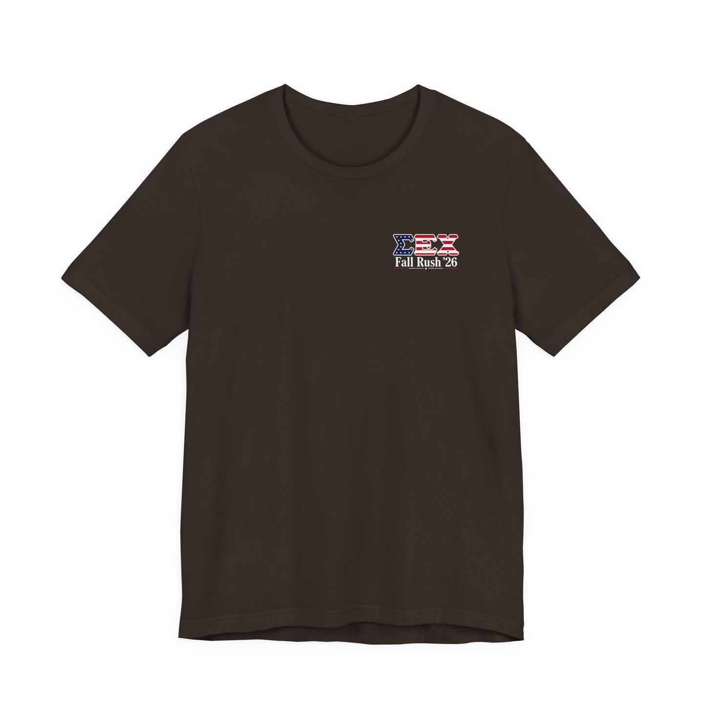 Sigma Epsilon Chi Fraternity Moon Landing T-Shirt — Fall Rush 26 Tee