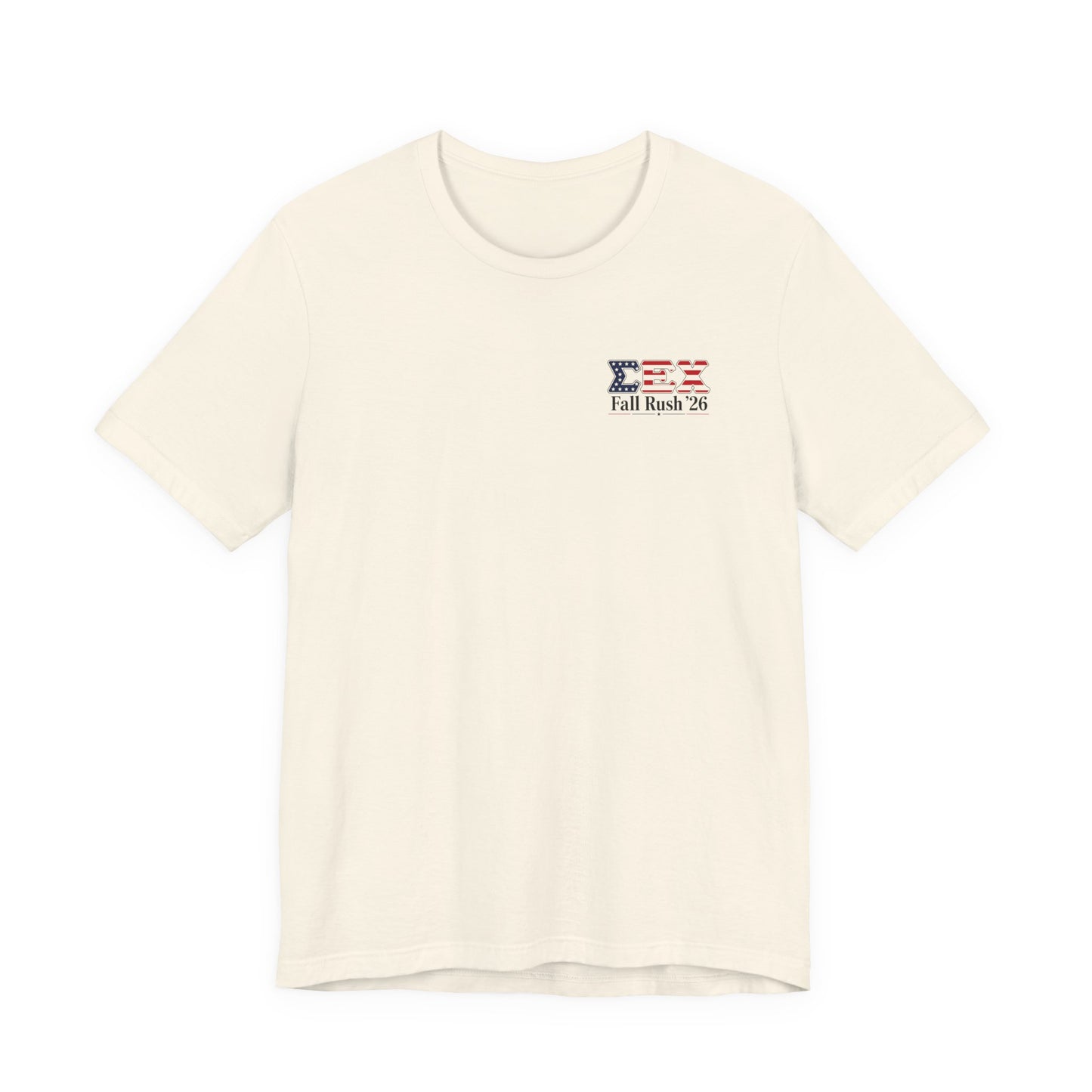 Sigma Epsilon Chi Fraternity Moon Landing T-Shirt — Fall Rush 26 Tee