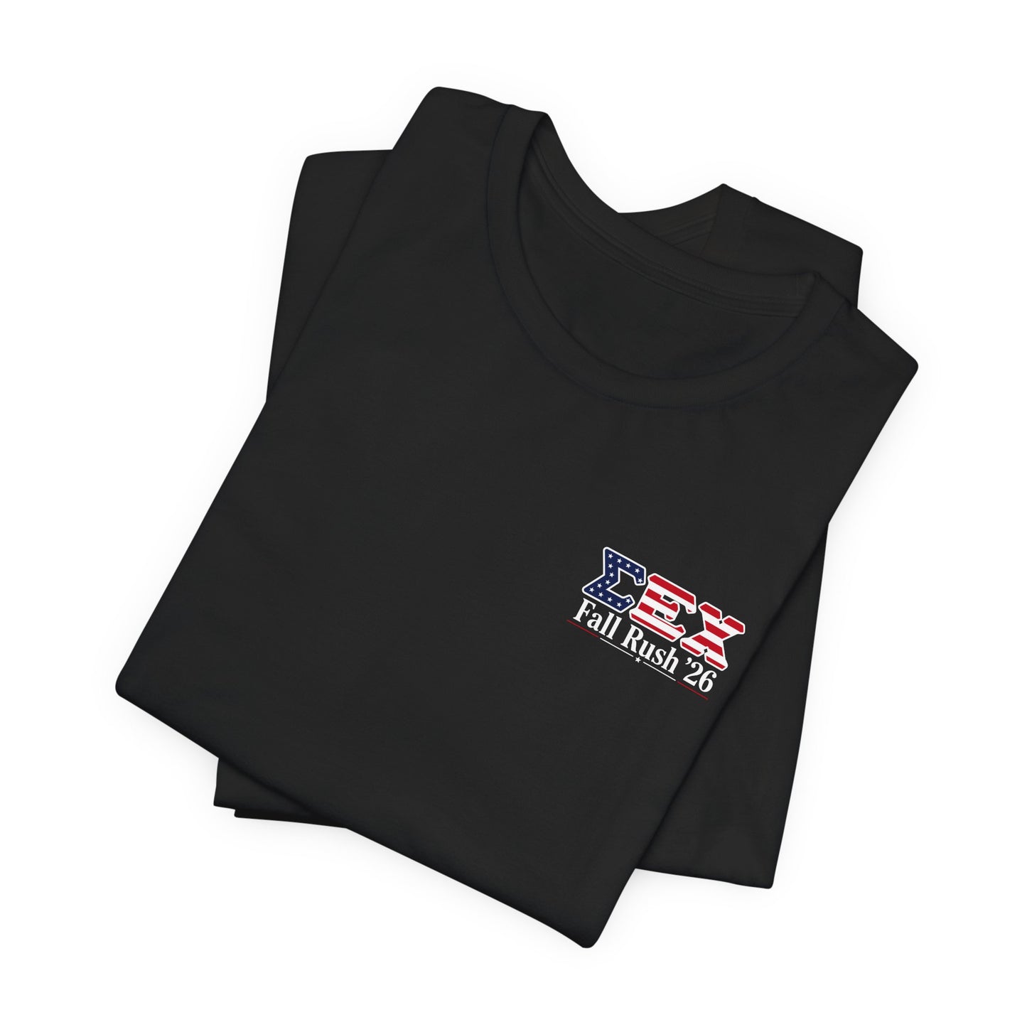 Sigma Epsilon Chi Fraternity Moon Landing T-Shirt — Fall Rush 26 Tee