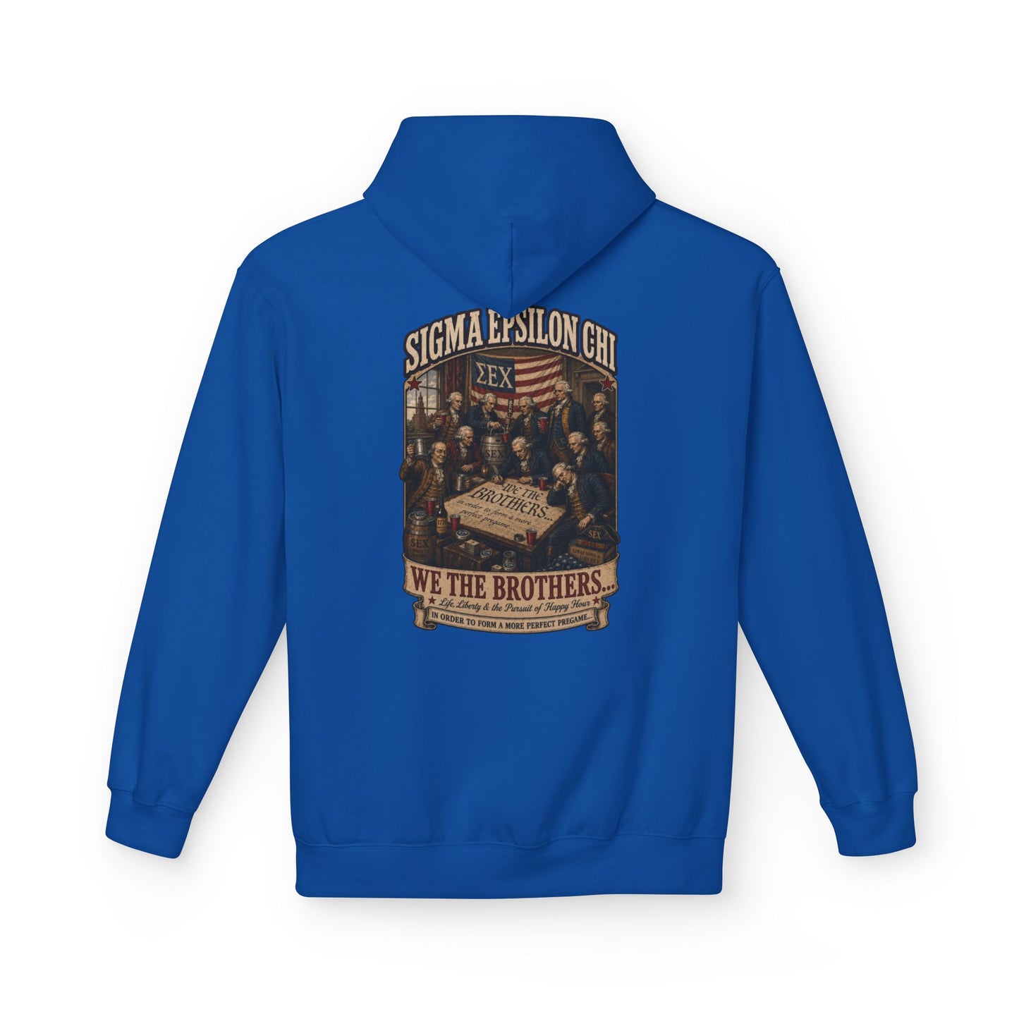 Sigma Epsilon Chi "Signing of Declaration/We the Brothers" Hoodie