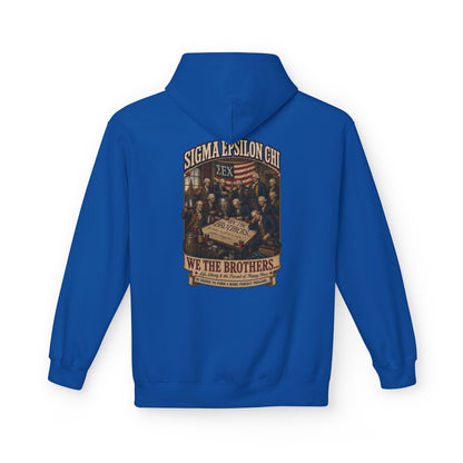 Sigma Epsilon Chi "Signing of Declaration/We the Brothers" Hoodie