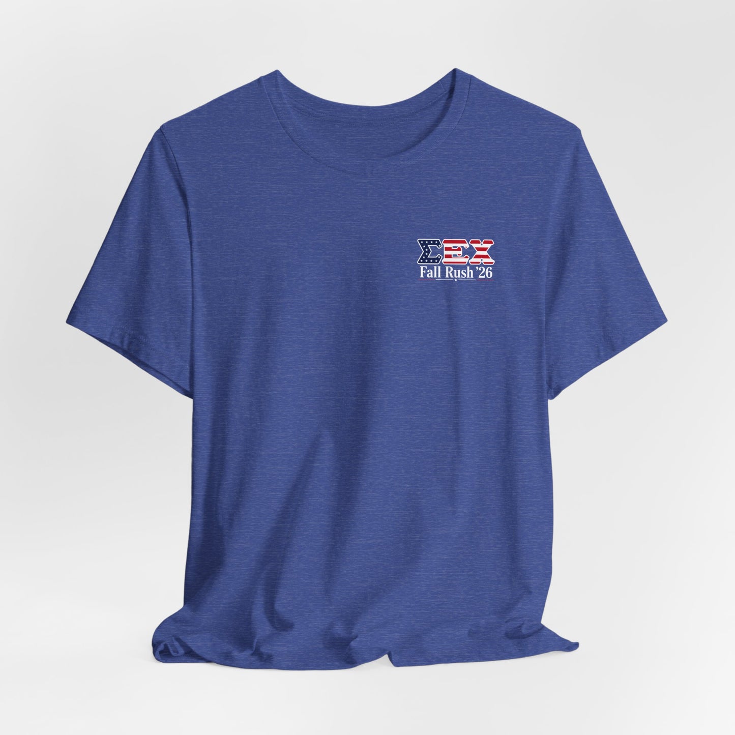 Sigma Epsilon Chi Fraternity Moon Landing T-Shirt — Fall Rush 26 Tee