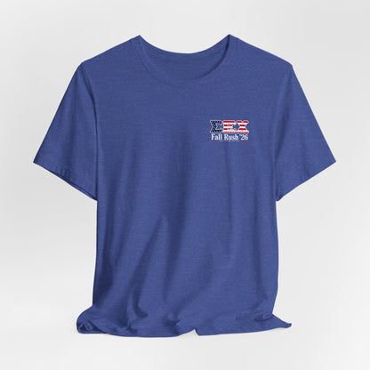 Sigma Epsilon Chi Fraternity Moon Landing T-Shirt — Fall Rush 26 Tee