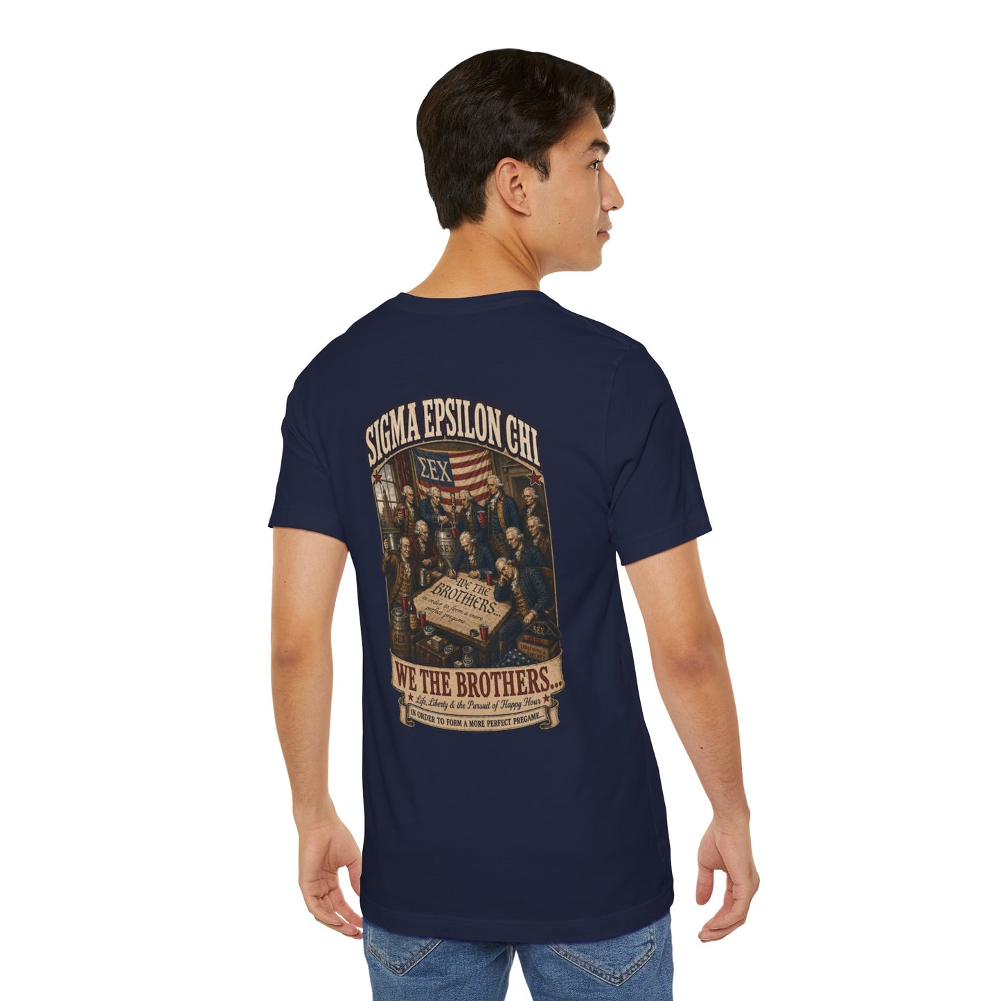 Sigma Epsilon Chi "Signing the Declaration" Graphic Tee