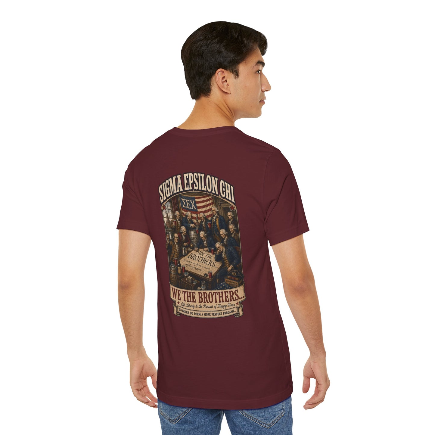Sigma Epsilon Chi "Signing the Declaration" Graphic Tee