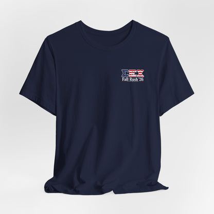 Sigma Epsilon Chi Fraternity Moon Landing T-Shirt — Fall Rush 26 Tee