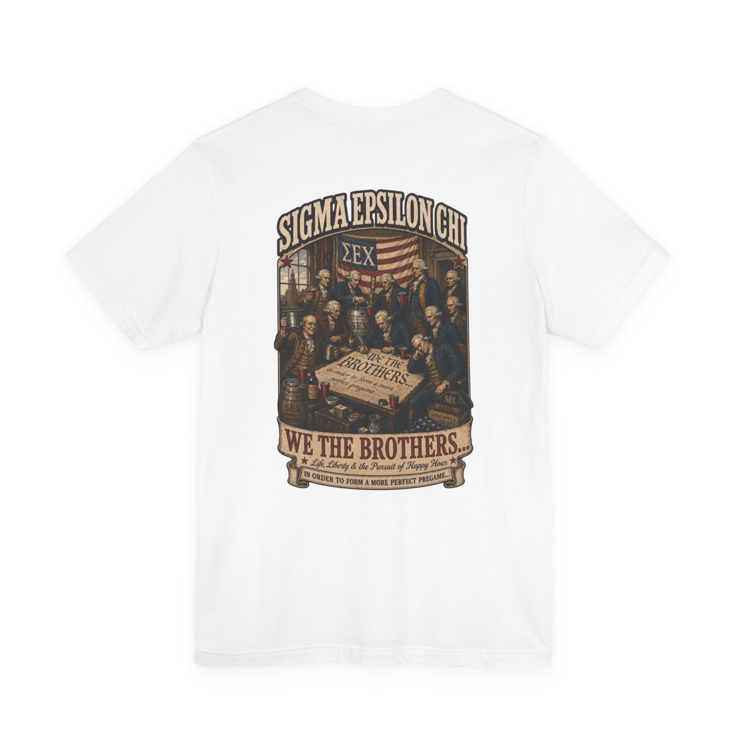 Sigma Epsilon Chi "Signing the Declaration" Graphic Tee