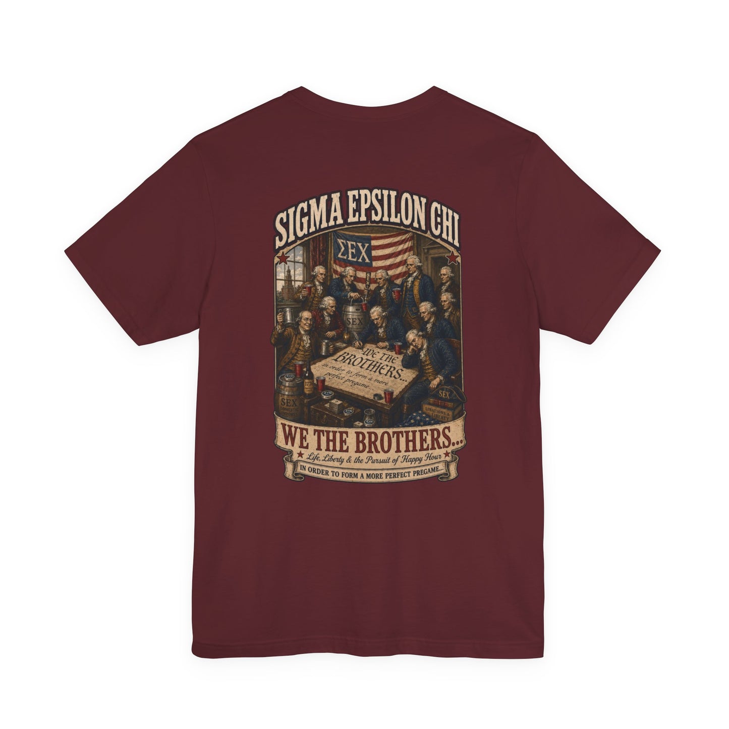 Sigma Epsilon Chi "Signing the Declaration" Graphic Tee