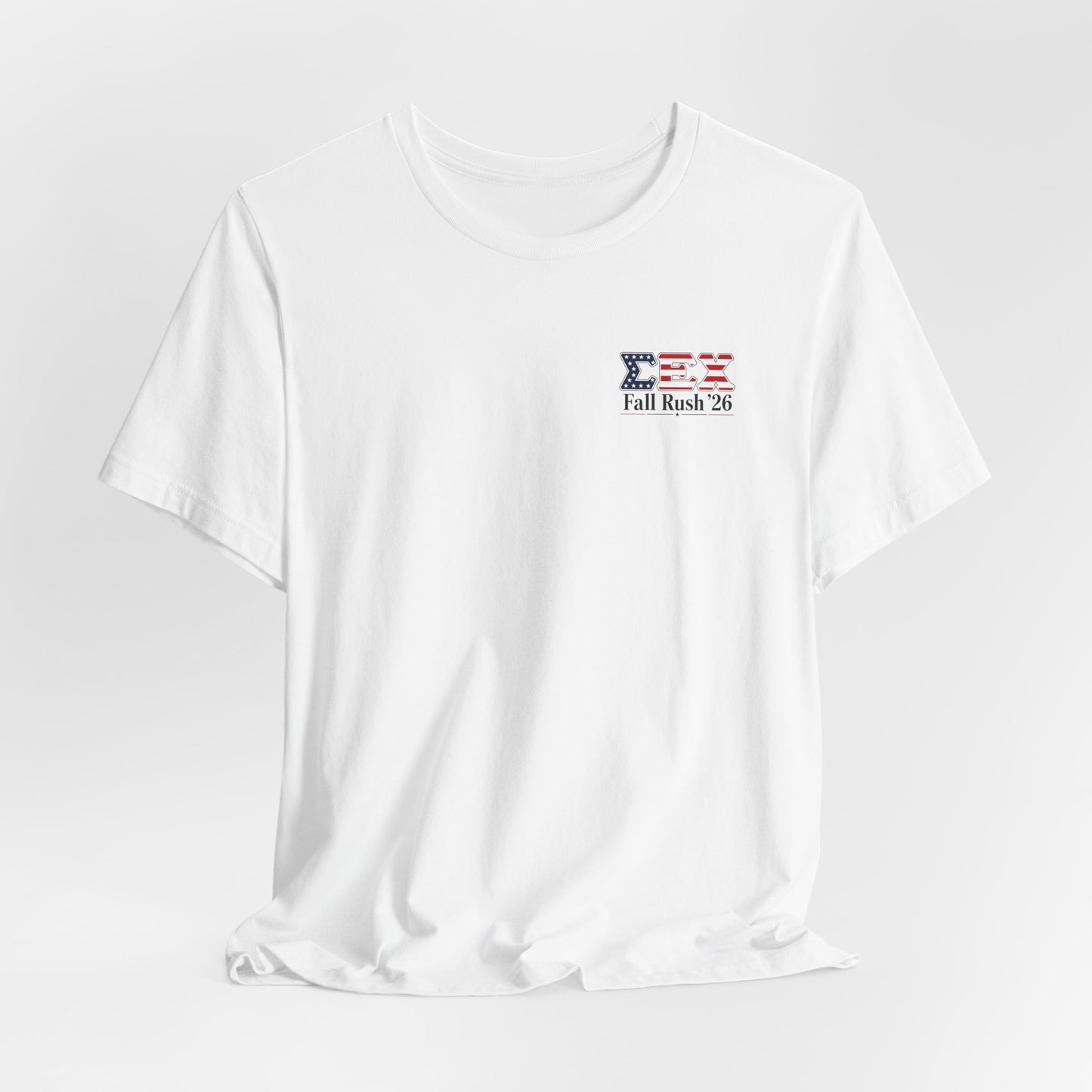 Sigma Epsilon Chi Fraternity Moon Landing T-Shirt — Fall Rush 26 Tee