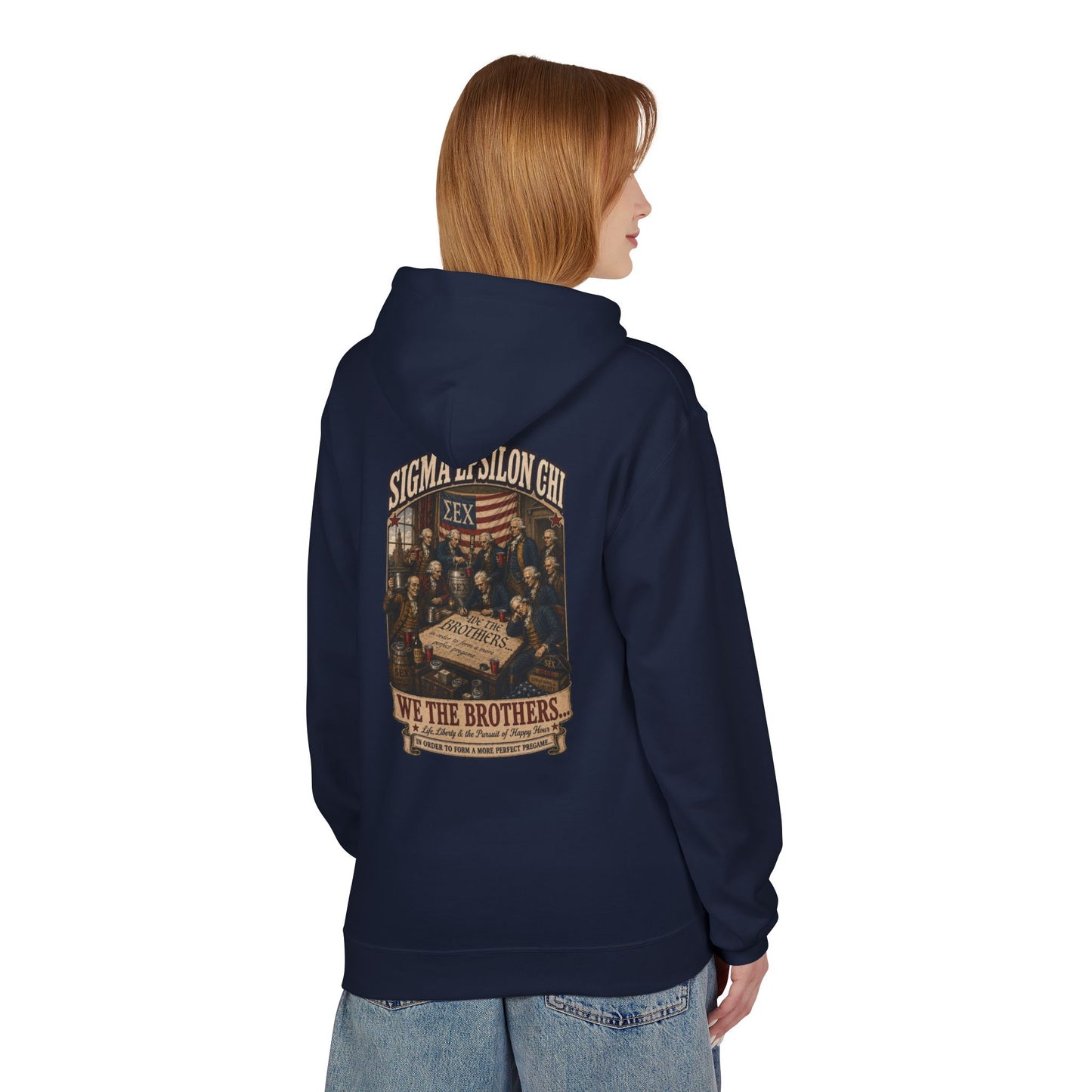 Sigma Epsilon Chi "Signing of Declaration/We the Brothers" Hoodie