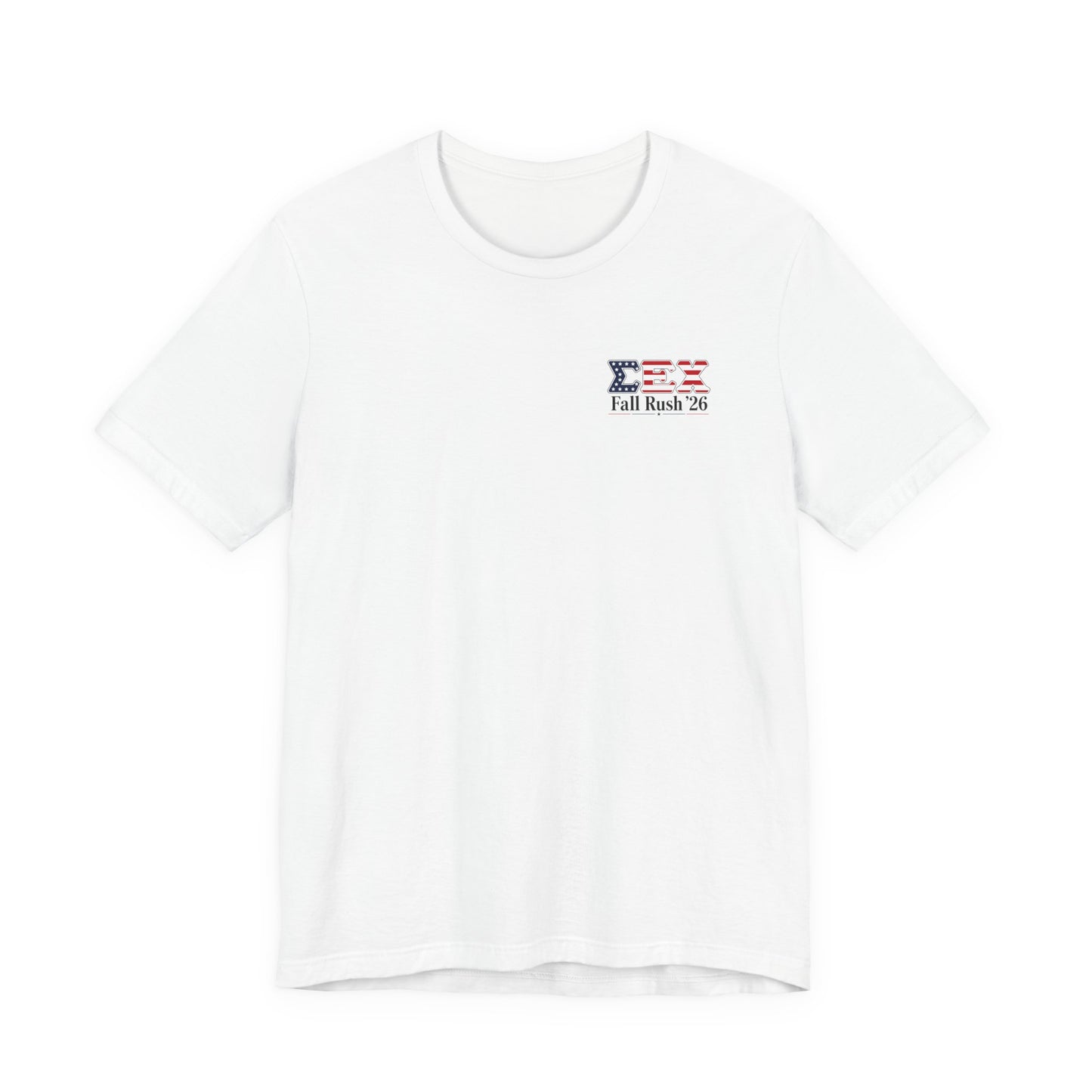 Sigma Epsilon Chi Fraternity Moon Landing T-Shirt — Fall Rush 26 Tee