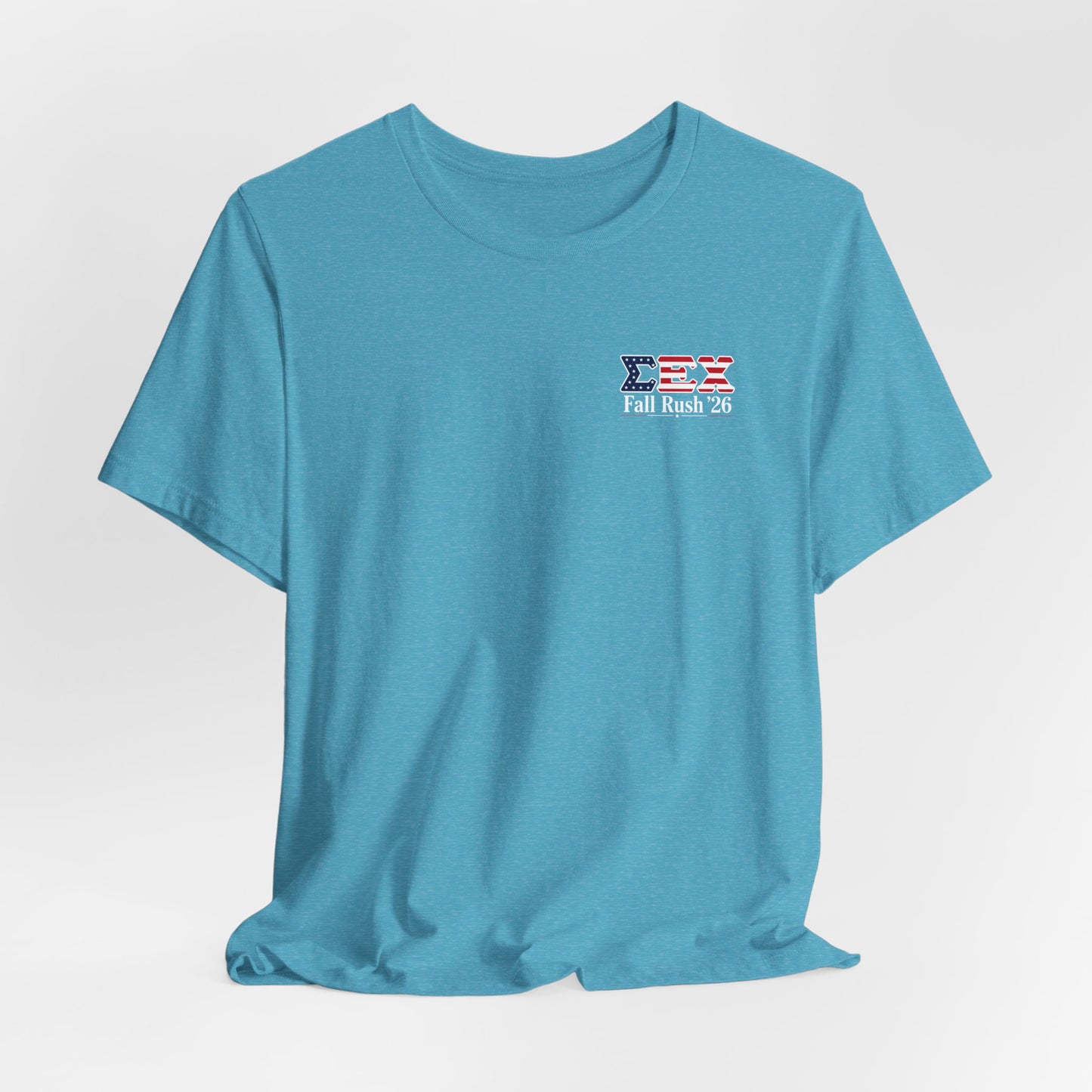 Sigma Epsilon Chi Fraternity Moon Landing T-Shirt — Fall Rush 26 Tee