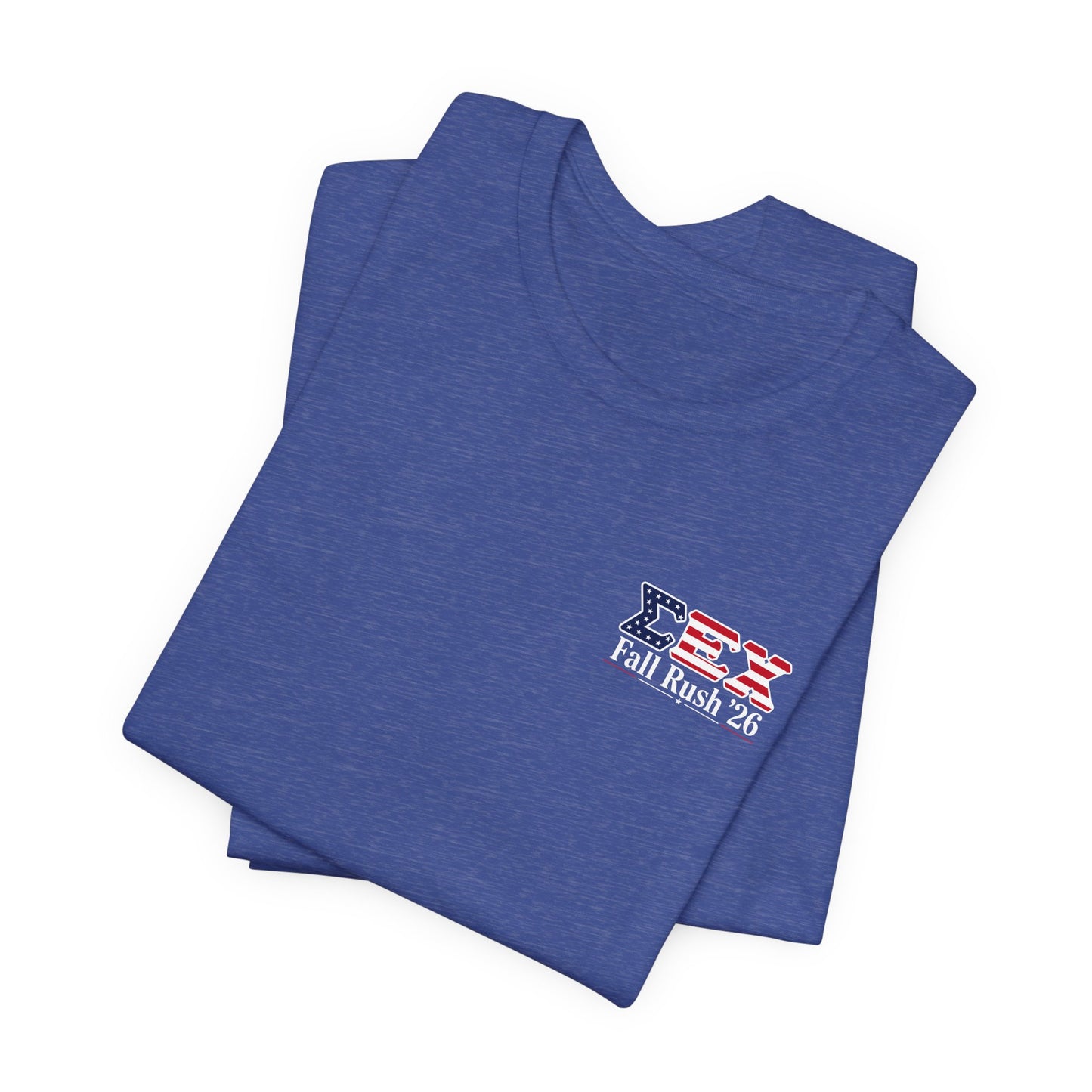Sigma Epsilon Chi Fraternity Moon Landing T-Shirt — Fall Rush 26 Tee