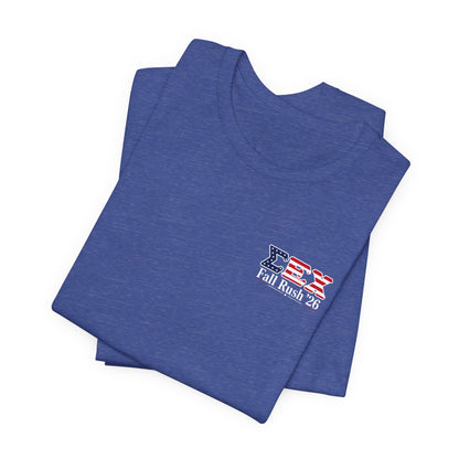Sigma Epsilon Chi Fraternity Moon Landing T-Shirt — Fall Rush 26 Tee