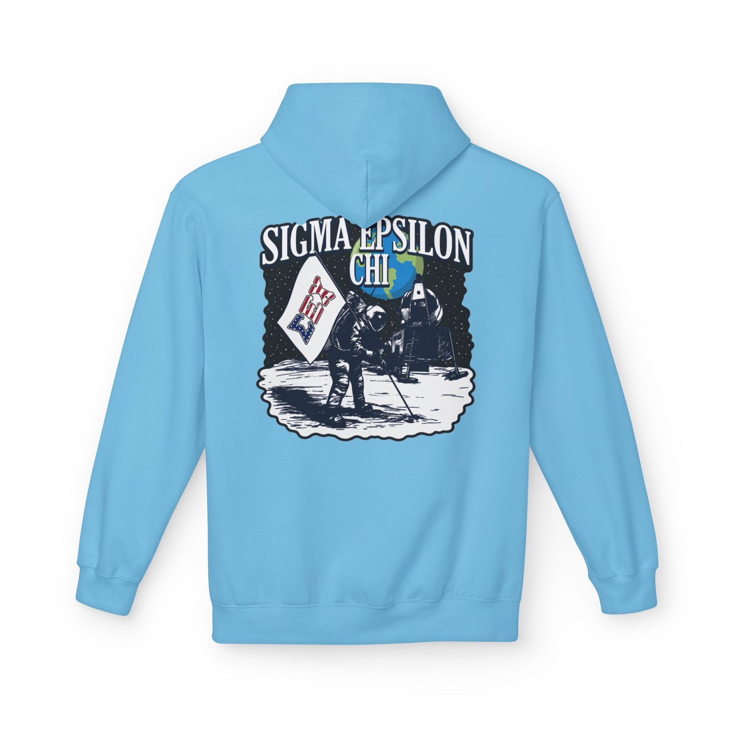 Sigma Epsilon Chi Moon Landing Hoodie