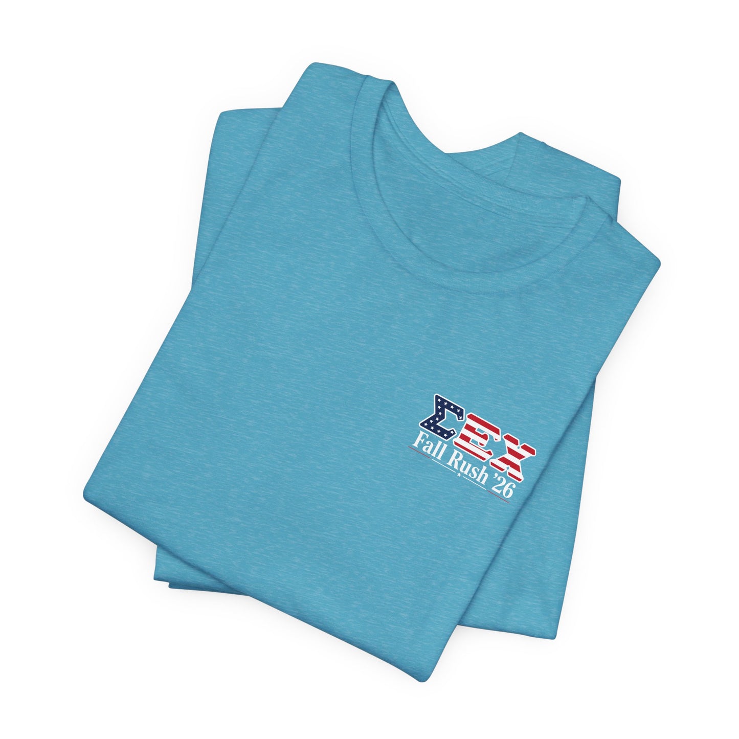 Sigma Epsilon Chi Fraternity Moon Landing T-Shirt — Fall Rush 26 Tee