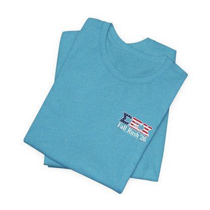 Sigma Epsilon Chi Fraternity Moon Landing T-Shirt — Fall Rush 26 Tee