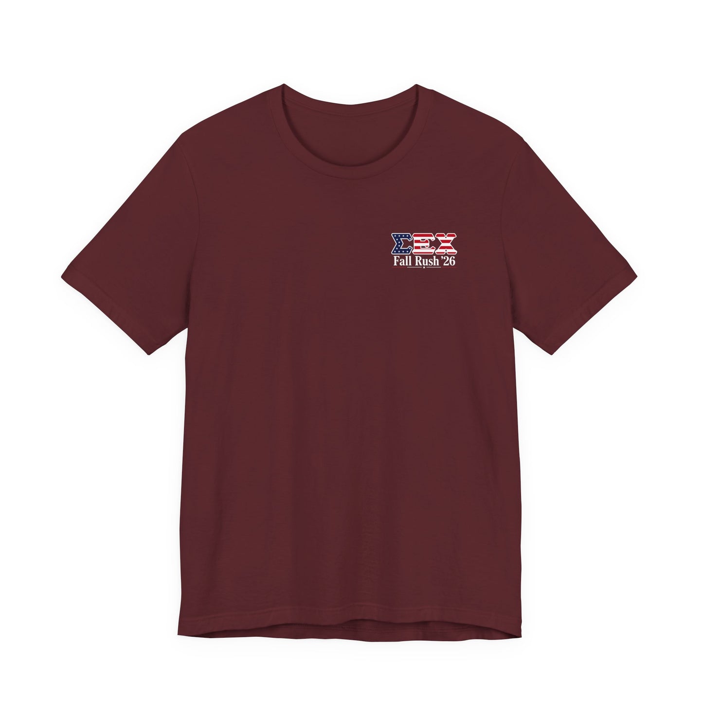 Sigma Epsilon Chi Fraternity Moon Landing T-Shirt — Fall Rush 26 Tee