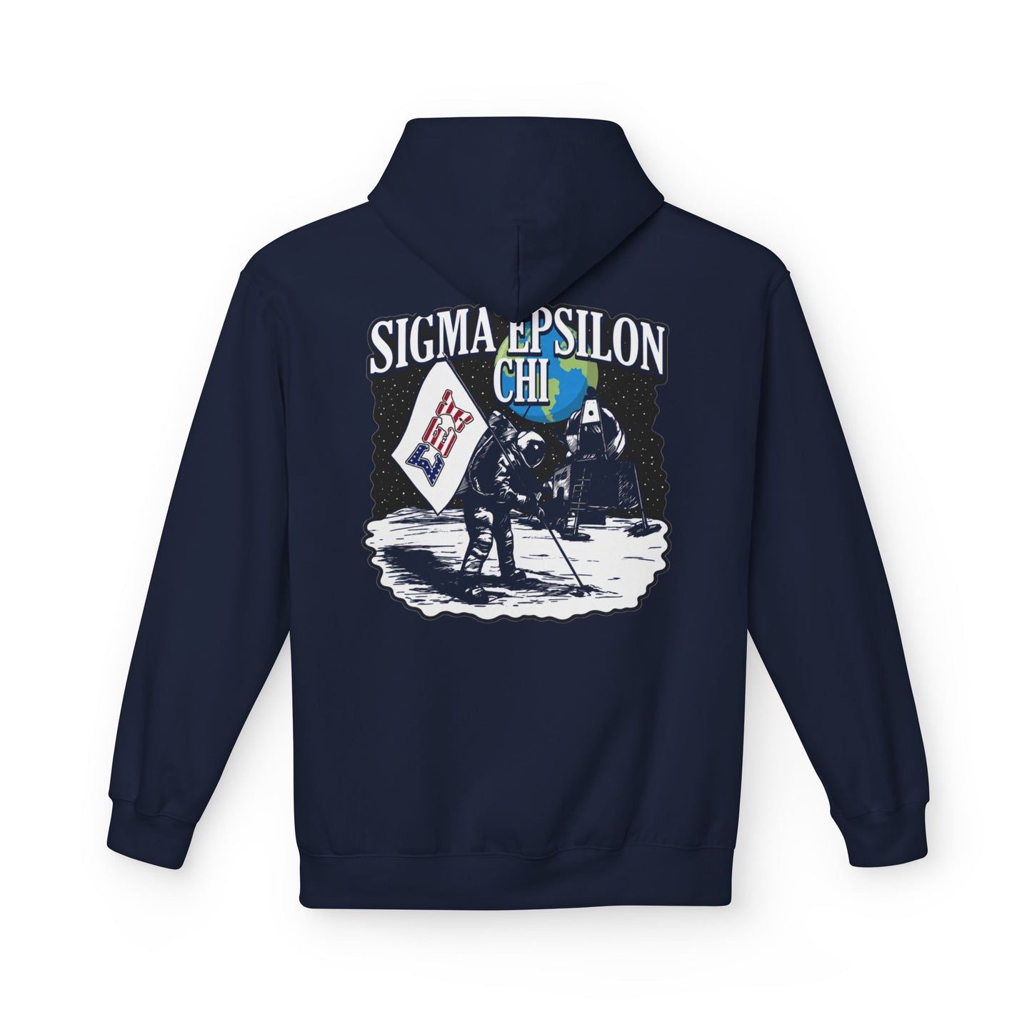 Sigma Epsilon Chi Moon Landing Hoodie