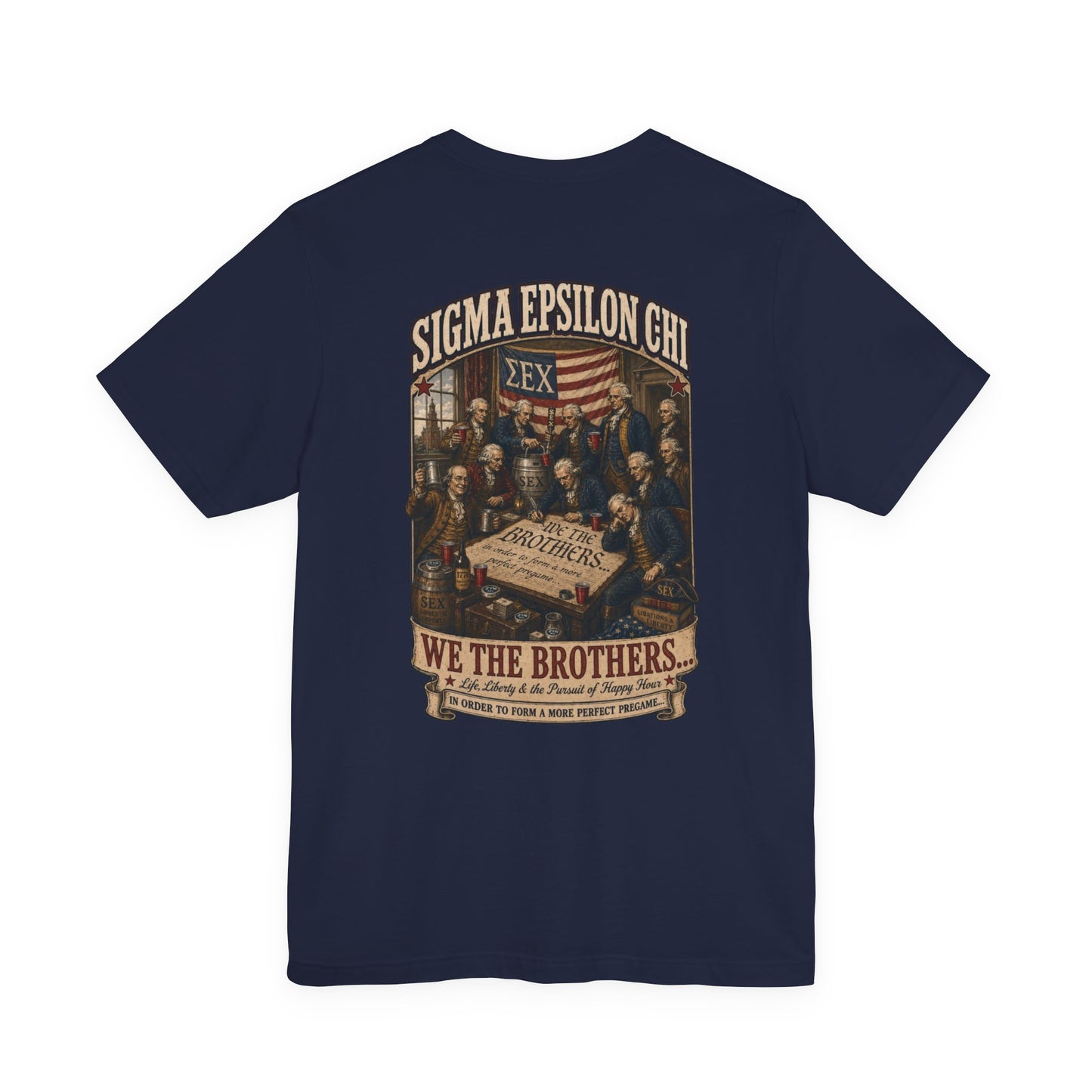 Sigma Epsilon Chi "Signing the Declaration" Graphic Tee