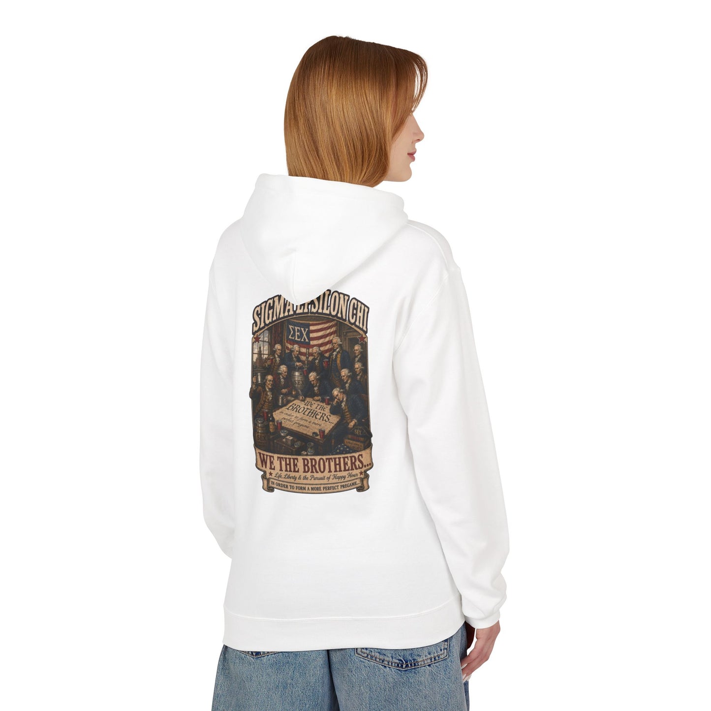 Sigma Epsilon Chi "Signing of Declaration/We the Brothers" Hoodie