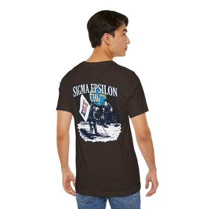 Sigma Epsilon Chi Fraternity Moon Landing T-Shirt — Fall Rush 26 Tee