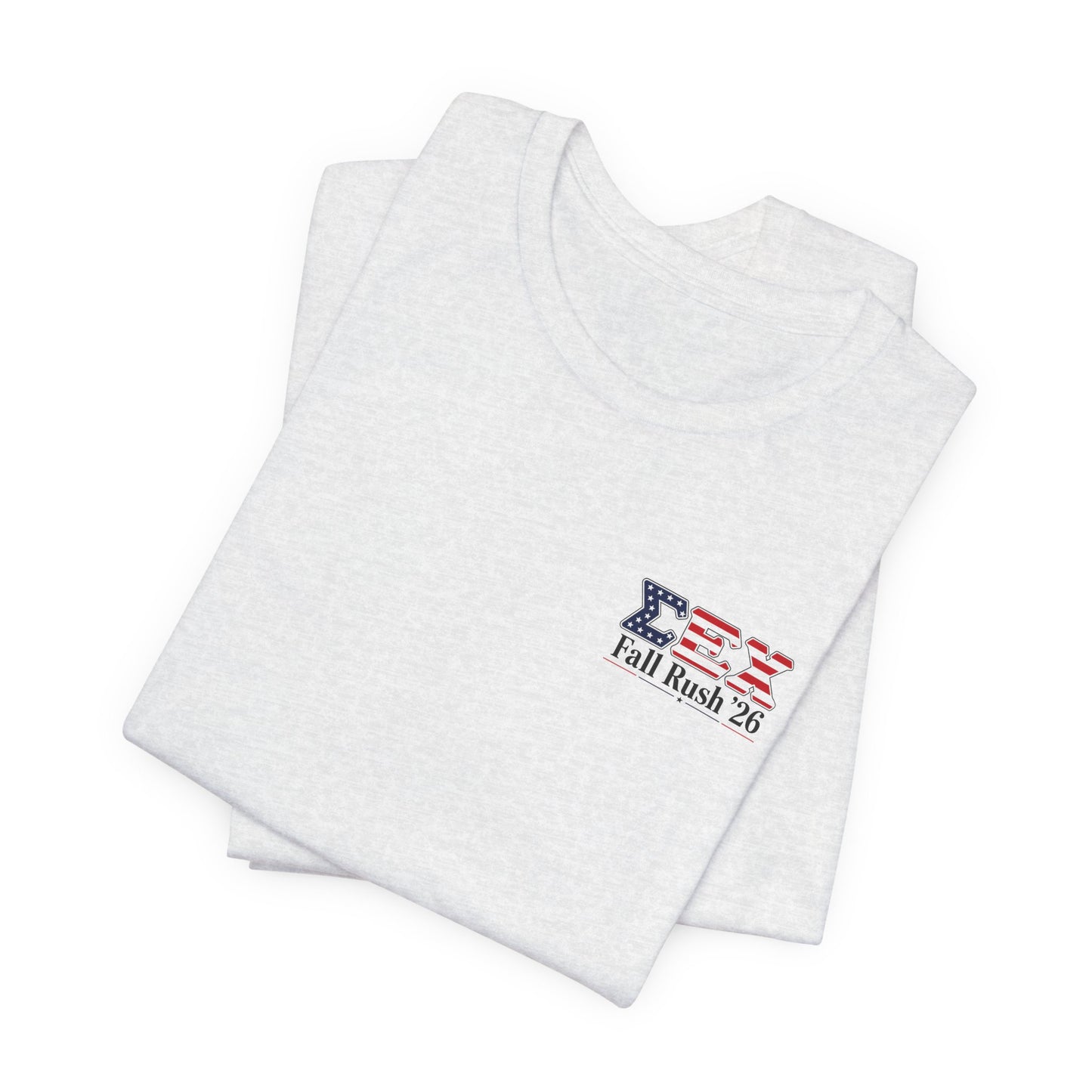Sigma Epsilon Chi Fraternity Moon Landing T-Shirt — Fall Rush 26 Tee