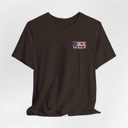 Sigma Epsilon Chi Fraternity Moon Landing T-Shirt — Fall Rush 26 Tee