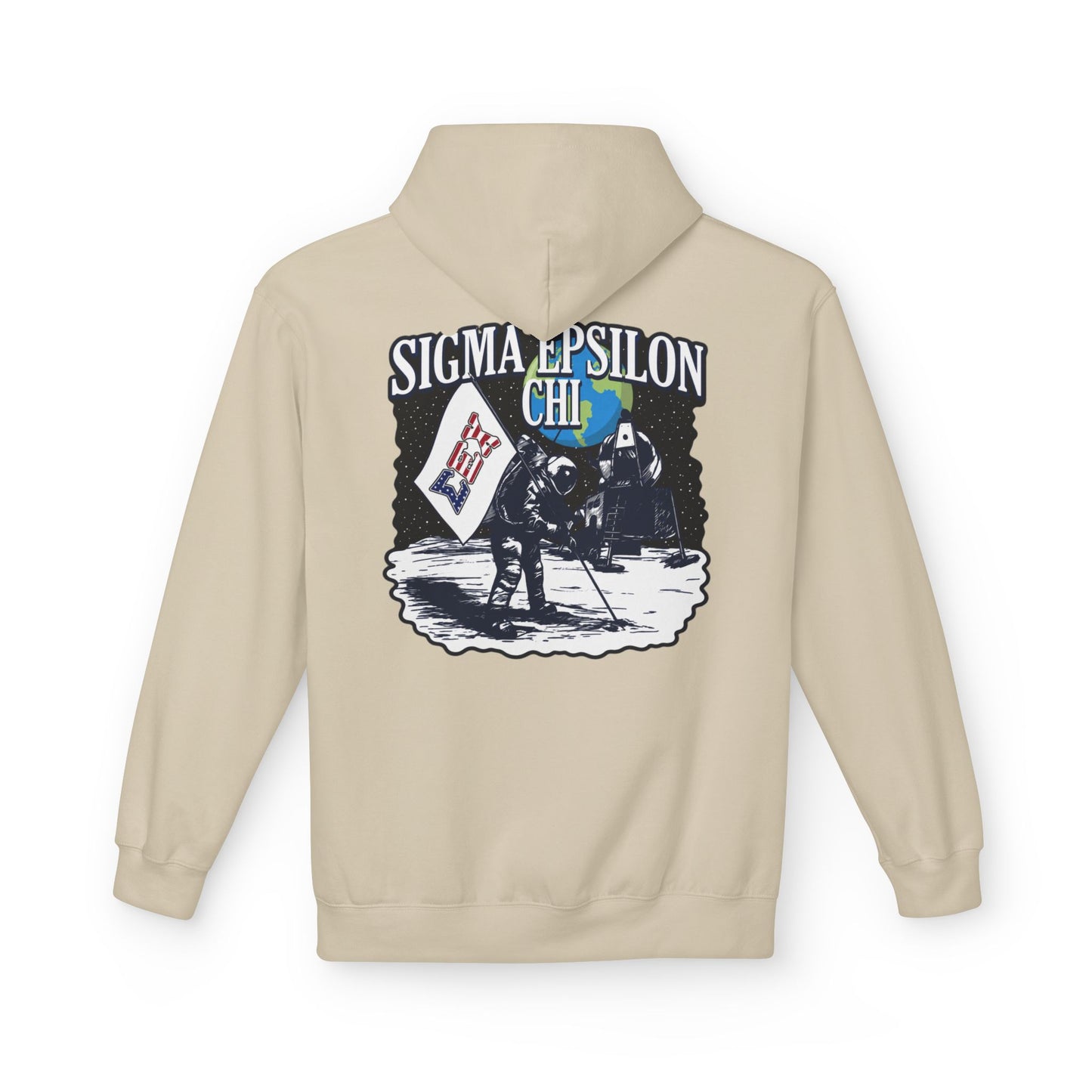 Sigma Epsilon Chi Moon Landing Hoodie