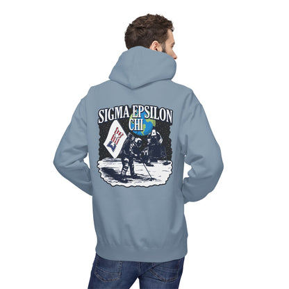 Sigma Epsilon Chi Moon Landing Hoodie