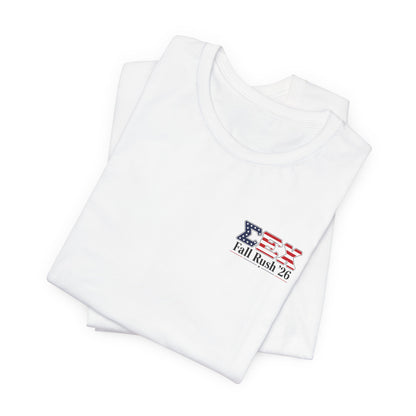 Sigma Epsilon Chi Fraternity Moon Landing T-Shirt — Fall Rush 26 Tee