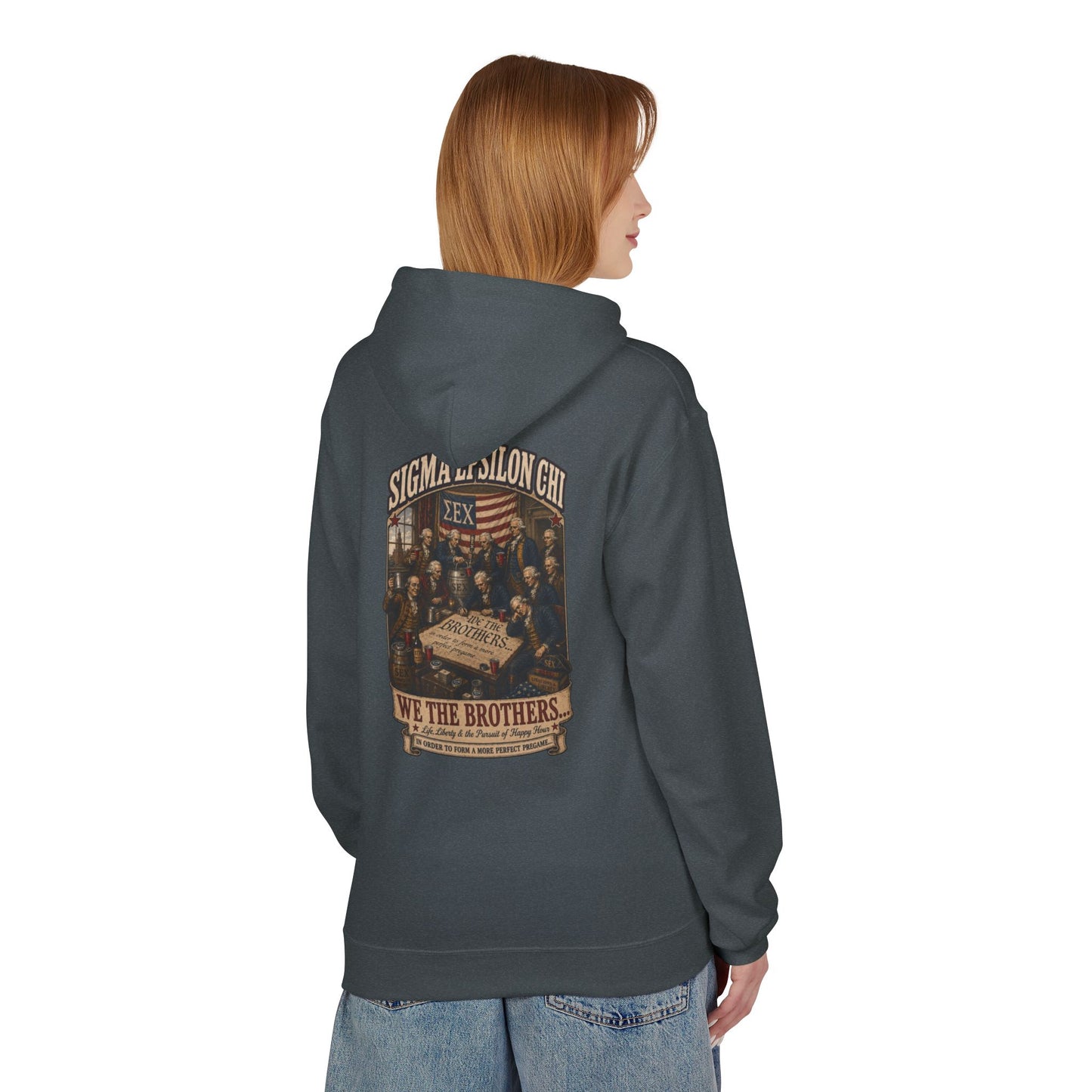 Sigma Epsilon Chi "Signing of Declaration/We the Brothers" Hoodie