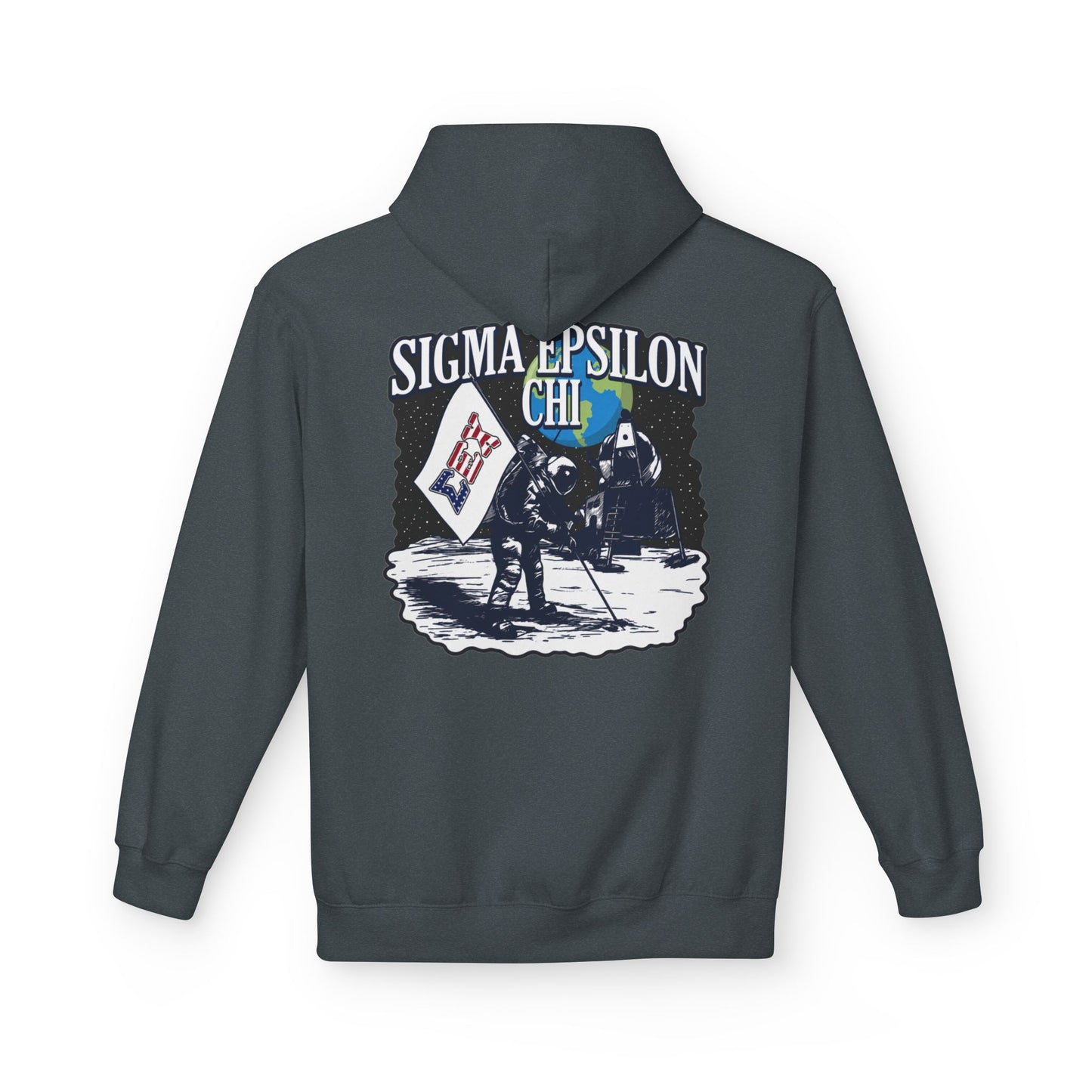 Sigma Epsilon Chi Moon Landing Hoodie