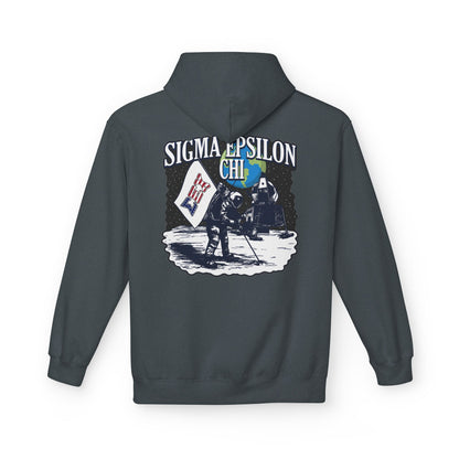 Sigma Epsilon Chi Moon Landing Hoodie