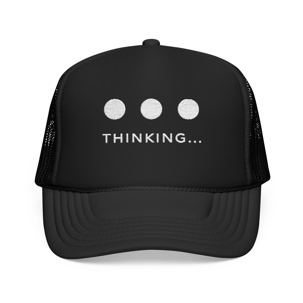 NEURALINK — Thinking, Automated Black Trucker Cap