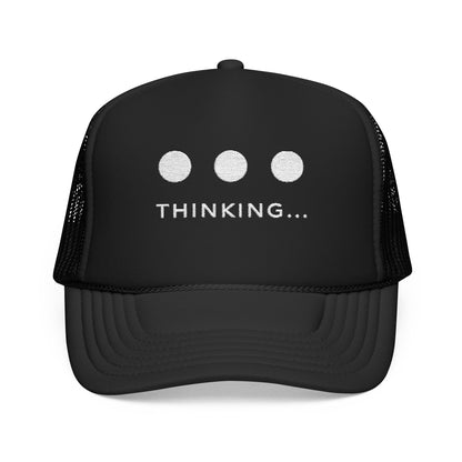 NEURALINK — Thinking, Automated Black Trucker Cap